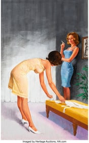 18111: American Artist (20th Century) The Sisterhood pa