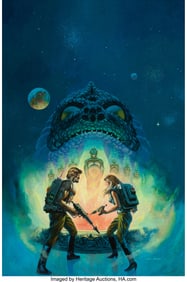 18063: Ken Barr (British, b. 1933) Vestiges of Time pap