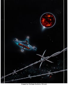 18012: Kelly Freas (American, 1922-2005) The Outposter,