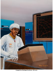 18050: Rick Sternbach (American, b. 1951) Created Equal