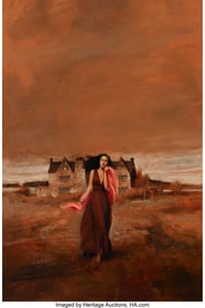 18123: American Artist (20th Century) The Country House
