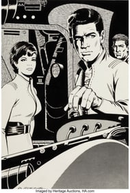 18019: Dan Adkins (American, 1937-2013) At Journey's En