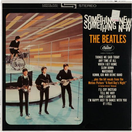 Beatles Something New Sealed Stereo LP (Capitol : Beatles Something New Sealed Stereo LP (Capitol ST 2108, 19