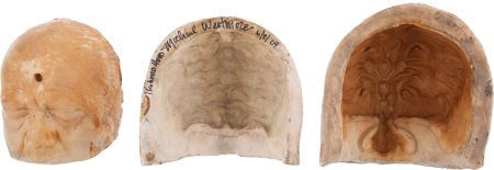 A Richard Herd 'L'Kor" Facial Mold from "Star Tr: A Richard Herd 'L'Kor" Facial Mold from "Star Trek: Next Generation." CBS Television, 198