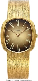 13028: Audemars Piguet 18K Yellow Gold Uni-Sex Manual W
