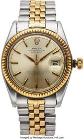 13064: Rolex, Ref. 1601, Gold & Steel Oyster Perpetual