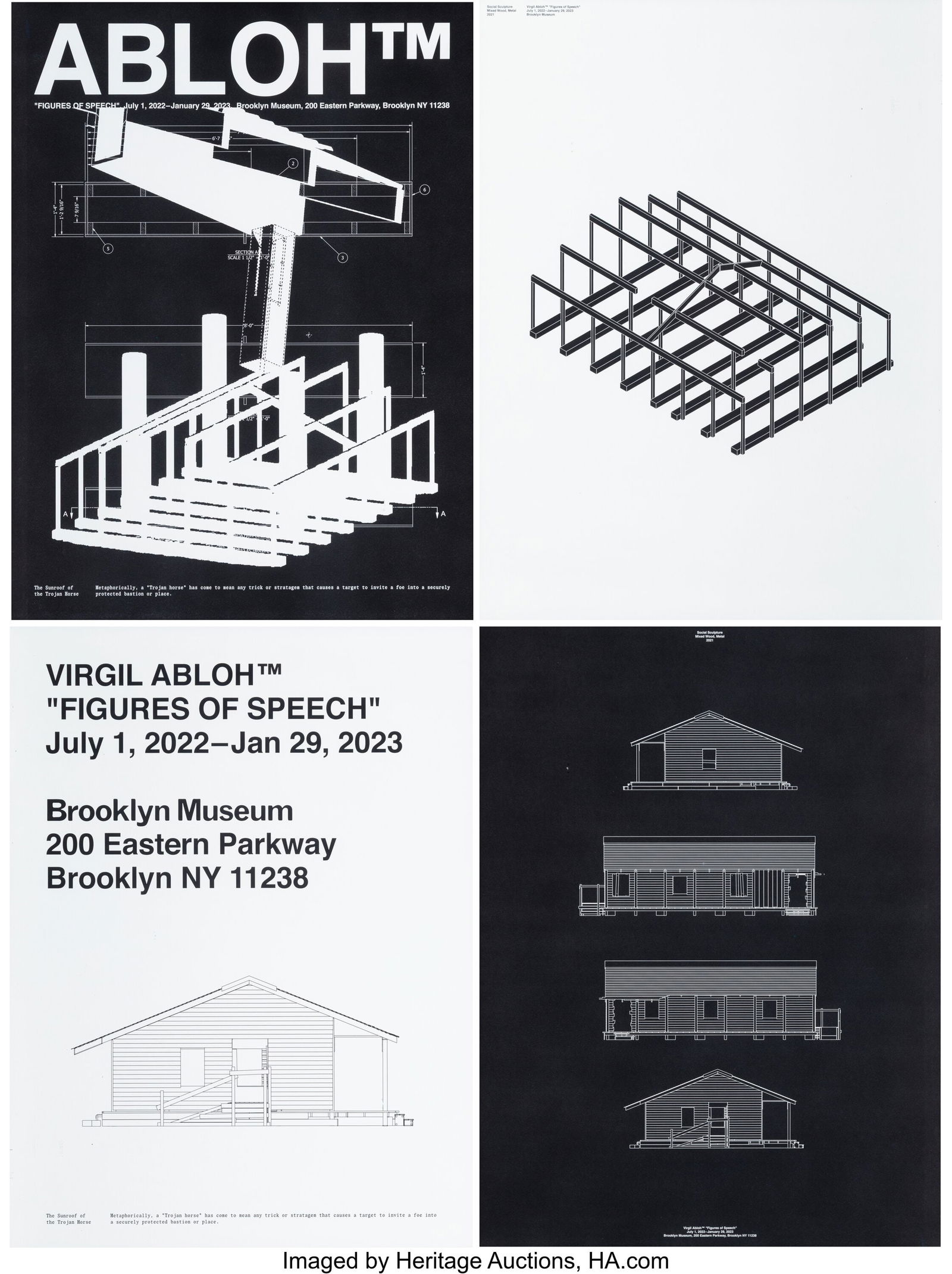 42001&colon; After Virgil Abloh X Brooklyn Museum Figures of 