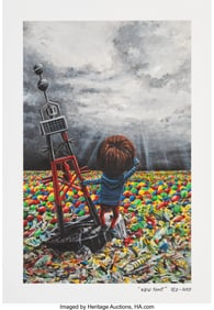 42245: Pez (20th Century) View Point, 2019 Giclée prin