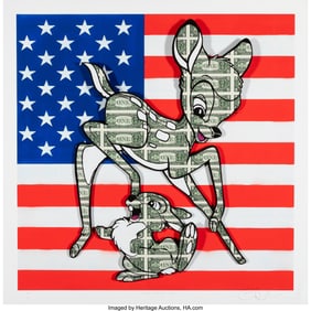 42004: Ben Allen (b. 1979) One Dollar Love, 2021 3D cut