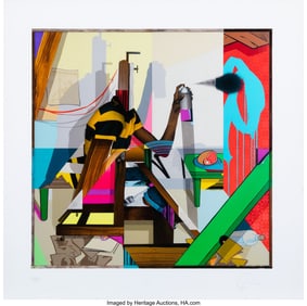 42249: POSE (b. 1980) Esquire, 2018 Archival pigment pr