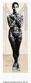 42255: RETNA (b. 1979) Brimstone (M), 2010 Screenprint