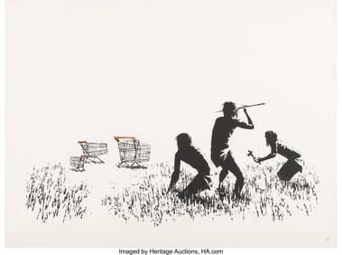 42020: Banksy (b. 1974) Trolleys, 2006 Screenprint in c