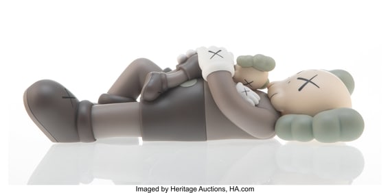 42176: KAWS (b. 1974) Holiday: Singapore (Brown), 2021