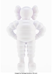 42178: KAWS (b. 1974) Chum (White), 2022 Cast vinyl 11-