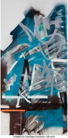 42260: Studio of RETNA Untitled Spray paint, acrylic, a