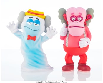 42180: KAWS X General Mills Franken Berry; Boo Berry (t