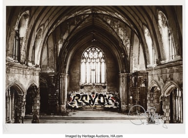 42264: Revok (b. 1977) Sacrilege, 2012 Archival pigment