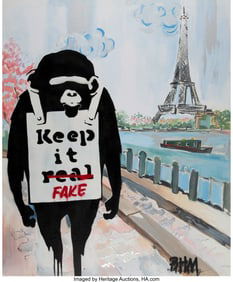 42025: Banksy Hates Me (20th Century) Keep it Fake - Pa