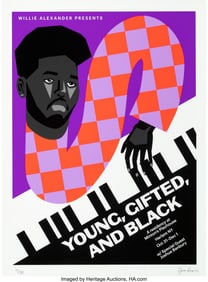 42183: Jon Key (b. 1990) Young Gifted and Black, 2021 D