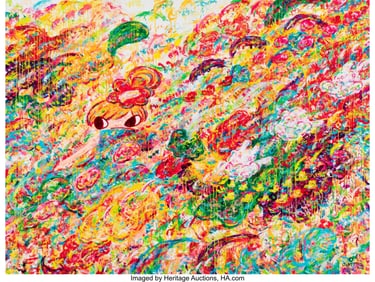 42271: Ayako Rokkaku (b. 1982) Forbidden Fruit, 2022 Sc