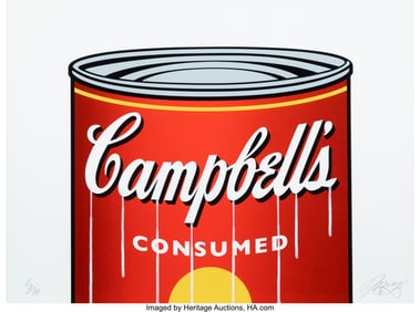 42192: James Lewis (b. 1995) Consumed, 2019 Screenprint