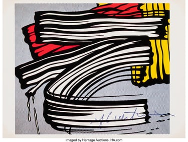 42193: Roy Lichtenstein (1923-1997) Little Big Painting