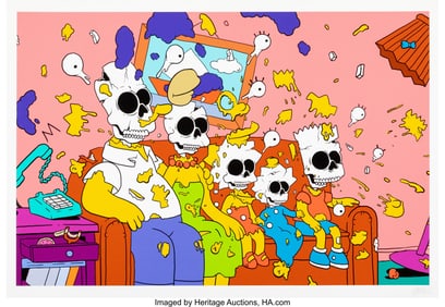 42119: Matt Gondek (b. 1982) Nuclear Family, 2015 Scree
