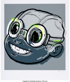 42041: Hebru Brantley (b. 1981) Smile (Volt), 2019 Scre