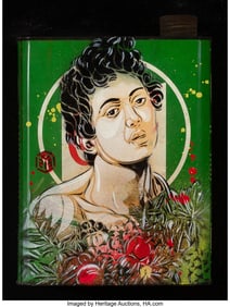42044: C215 (b. 1973) Boy with a Basket of Fruit, 2011