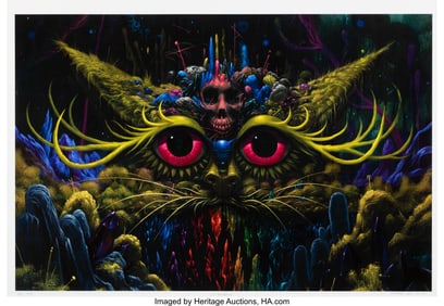 42286: Jeff Soto (b. 1975) Cat Goddess, 2013 Archival p