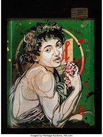 42045: C215 (b. 1973) Sick Bacchus, 2011 Spray paint an