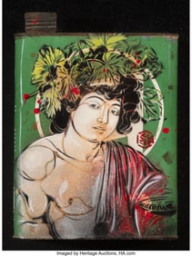42046: C215 (b. 1973) Bacchus, 2011 Spray paint and ste