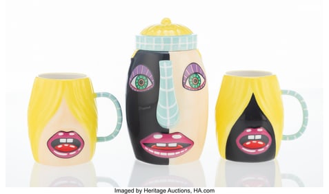 42050: Brian Calvin (b. 1969) Tea Together (three works