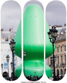 42210: Paul McCarthy X The Skateroom The Tree (triptych