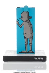 42059: Chris RWK X MAFM Robot Pillar, 2023 Acrylic and