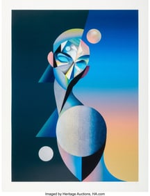 42133: Ryan Hewett (b. 1979) Lunar, 2021 Giclée print