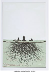 42300: Mark Brabant (20th century) Dreaming Tree, 2012