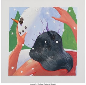 42303: Natalie Terenzini (b. 1996) Snow Woman, 2020 Acr