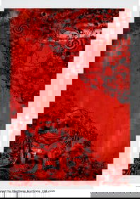 42307: Unknown Artist (20th Century) Untitled Acrylic a
