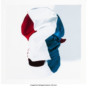 42310: Nuno Viegas (b. 1985) Shirt Mask X French Flag,