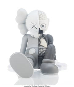 42158: KAWS (b. 1974) Resting Place (Grey), 2013 Painte