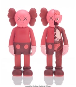 42159: KAWS (b. 1974) Companion; Flayed Companion (Blus
