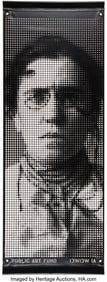 42324: Ai Weiwei (b. 1957) Banner 51, from Portrait Ban