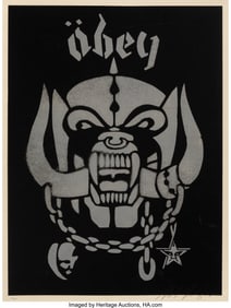43005: Shepard Fairey (b. 1970) Motorhead (Silver), 200