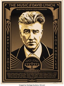 43084: Shepard Fairey (b. 1970) The Music of David Lync