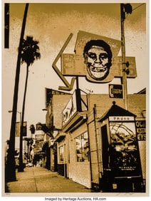 43013: Shepard Fairey (b. 1970) Obey Fiend Skull, 2005