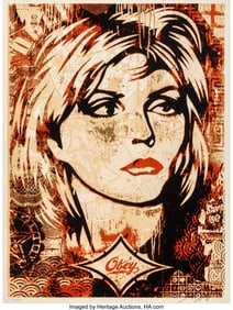 43014: Shepard Fairey (b. 1970) Debbie Harry, 2005 Scre