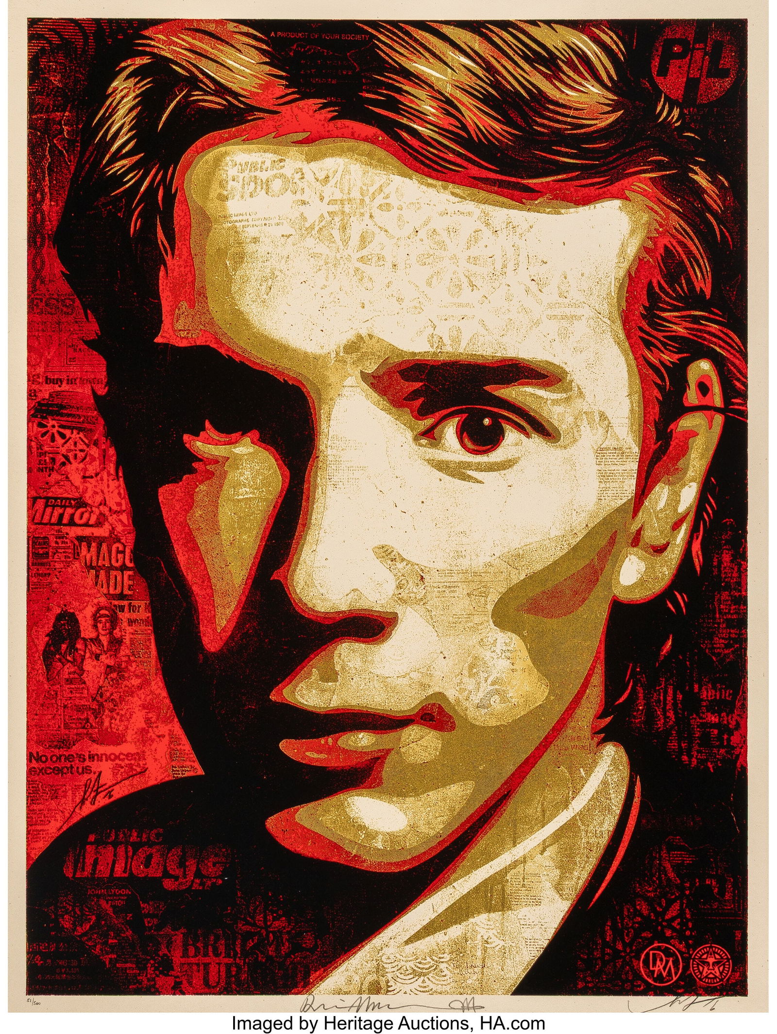 Shepard Fairey X Dennis Morris A Product of Your (1 of 2)