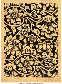 43095: Shepard Fairey (b. 1970) Floral Takeover 3, 2017