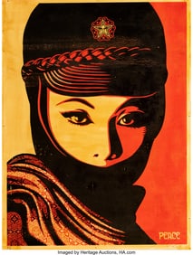 43030: Shepard Fairey (b. 1970) Mujer Fatale HPM, 2007